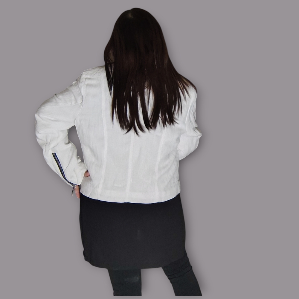 Joseph Ribkoff Women's Large  Jacket with Stud Details - Picture 9 of 12